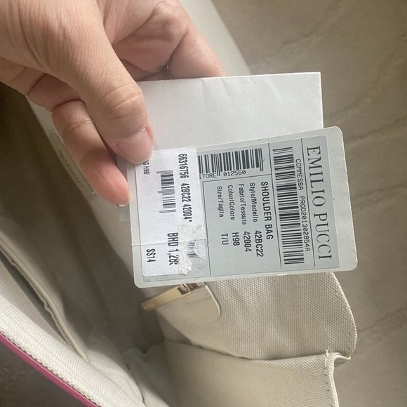 Emilio Pucci Flap Top Leather Bag - Picture 16 of 16